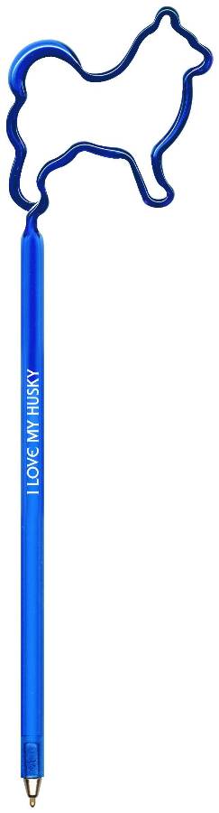 Husky Dog Personalized Pen, Imprinted Pens.