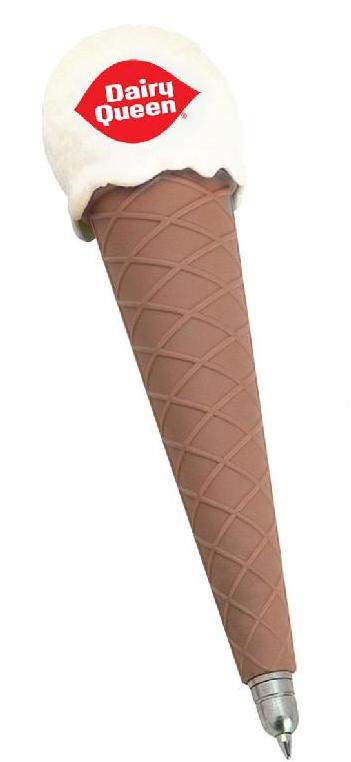 Ice Cream Cone Pen Vanilla