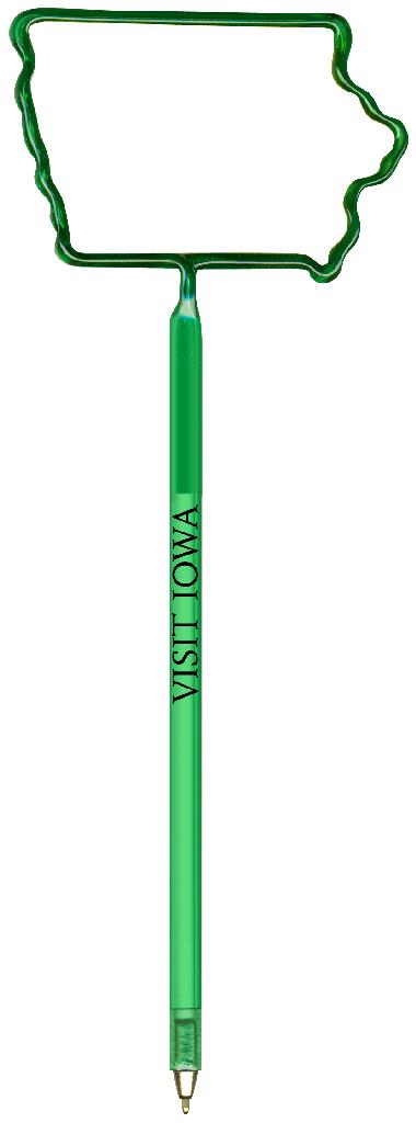 Iowa Shaped Pen