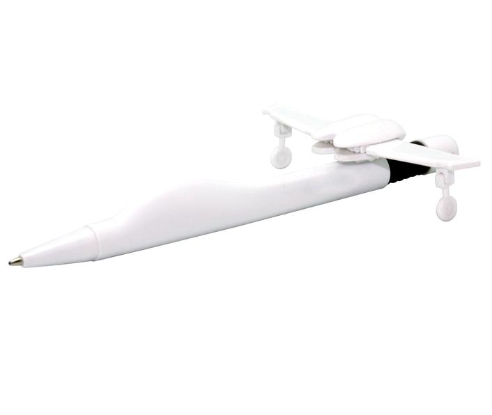 Jet Airplane Pen White