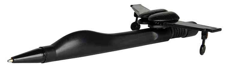 Jet Airplane Pen Black