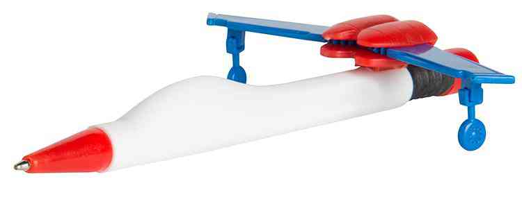 Promotional Jet Airplane Pen Red White Blue