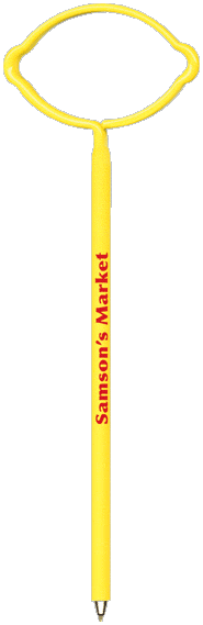 Lemon Novelty Pen, Promotional Pen, Personalized Pens.
