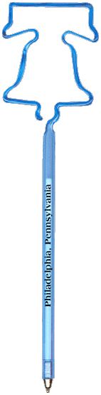 Liberty Bell Promotional Pen, Personalized Pen, Fun, Novelty Pens.