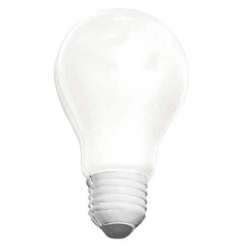 Light Bulb Stress Reliever Balls - White