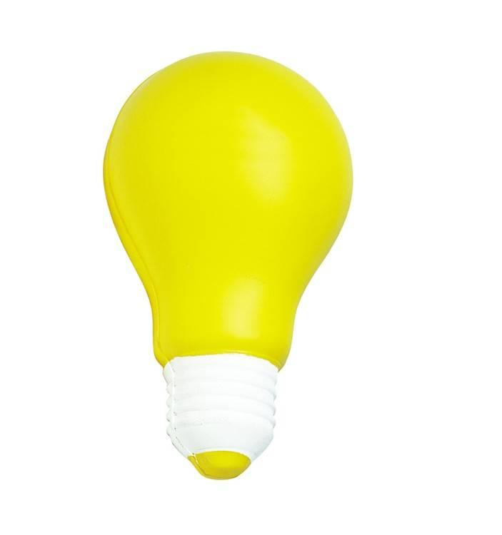 Light Bulb Stress Reliever Balls - Yellow