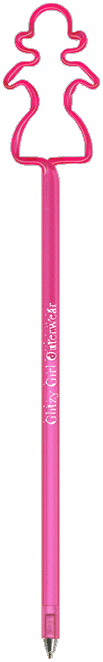 Litle Girl Novelty Pen, Promotional Pen, Personalized Pens.
