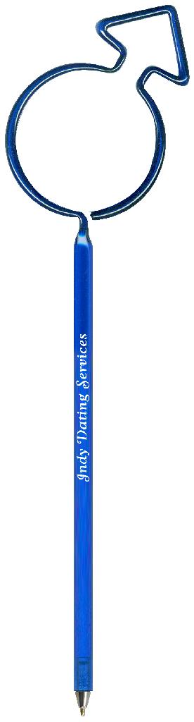 Male Symbol Shaped Pen