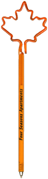 Maple Leaf Novelty Pen, Promotional Pen, Personalized Pens.
