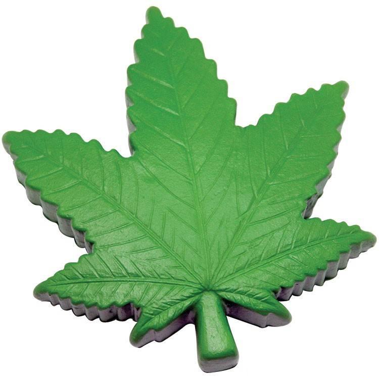 Marijuana Leaf Stress Reliever Ball - Large