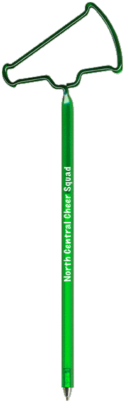 Megaphone Promotional Pen, Personalized Pen, Fun, Novelty Pens.