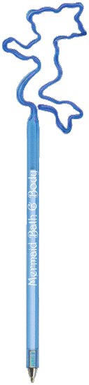 Mermaid Promotional Pen, Personalized Pen, Fun, Novelty Pens.