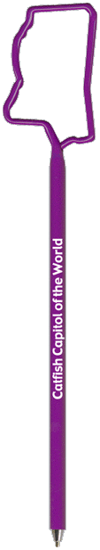 Mississippi State Promotional Pen, Personalized Pen, Fun, Novelty Pens.