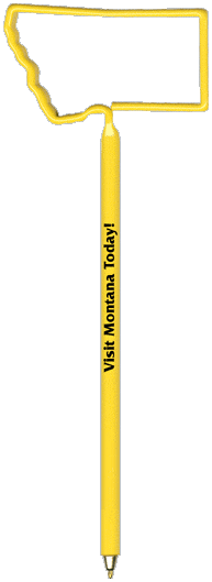 Montana State Promotional Pen, Personalized Pen, Fun, Novelty Pens.