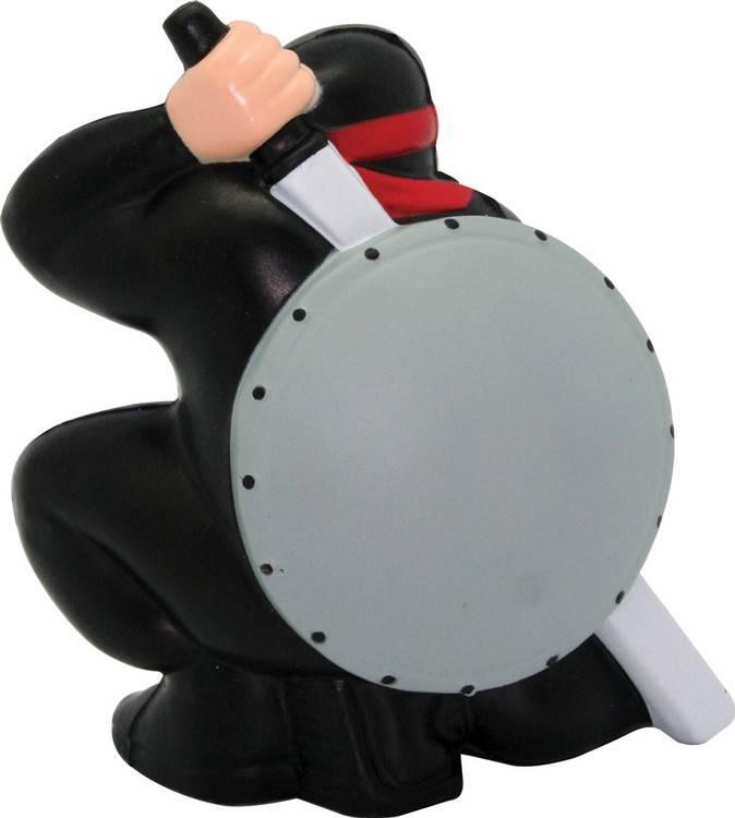 Ninja Warrior Stress Reliever Balls - back