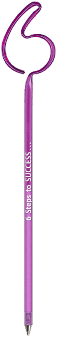 Promotional Number 6 Pen