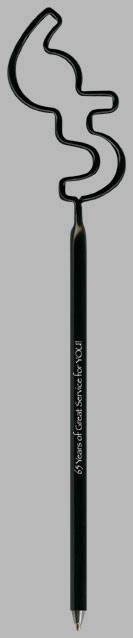 Number 65 Fun Shaped Pen, Novelty Pen, Standard Size Pen, Promotional Pen, Personalized Pens.