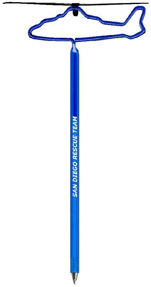 Rescue Helicopter Shaped Pen