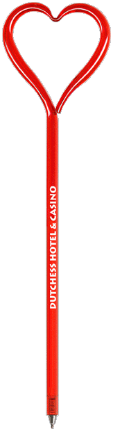 Royal Heart Fun Pen, Novelty Pen, Promotional Pen, Personalized Pens.