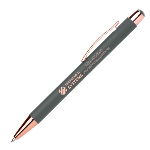 Soft Touch Stylus Pen 48LNJ Gunmetal