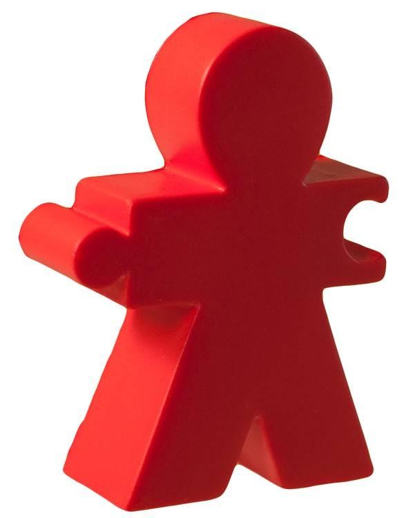 Solidarity Figure Stress Reliever Balls - Red