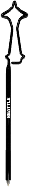 Space Needle Promotional Pen, Personalized Pens.