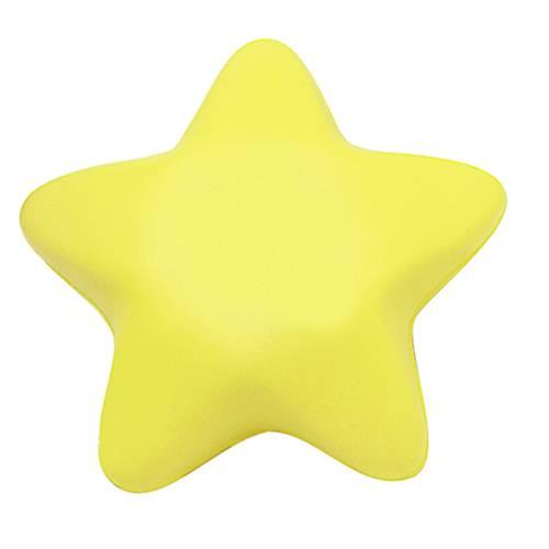 Star Stress Reliever Balls - Yellow
