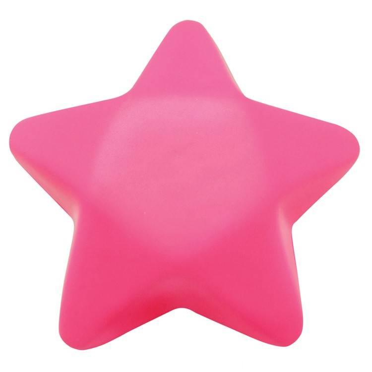 Star Stress Reliever Balls - Pink