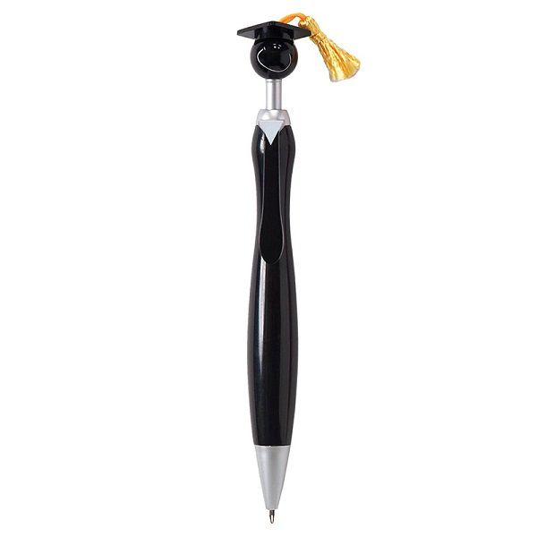 Custom Swanky Graduation Pen Black