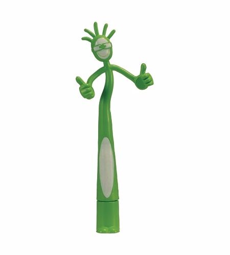 Personalized Thumbs Up Bend A Pens Green
