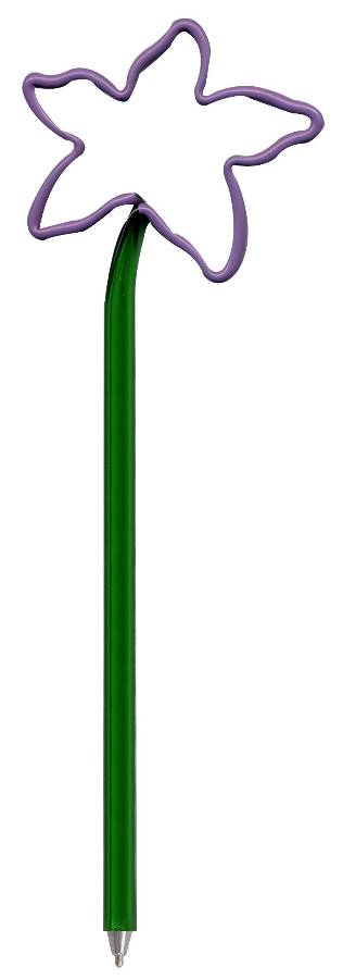 Violet Flower Promotional Personalized Pen