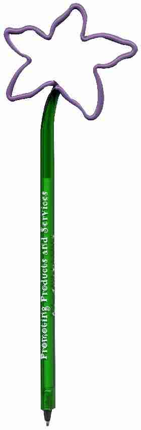 Violet Flower Pens MC