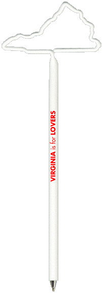 Virginia State Promotional Pen, Personalized Pens.