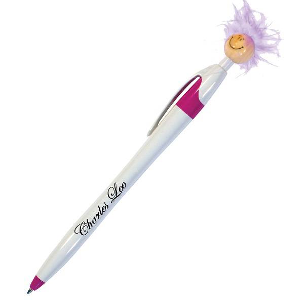 Novelty Wild Smilez Pens Purple