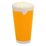 Beer Pint Glass Stress Reliever Ball