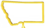 Montana State Shaped Pen