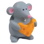 Mouse Stress Reliever Balls with Cheese