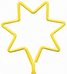 Star Shaped Pen 7 Point